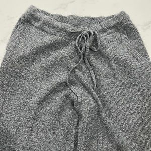 DKNY Cashmere drawstring lounge pants. Medium